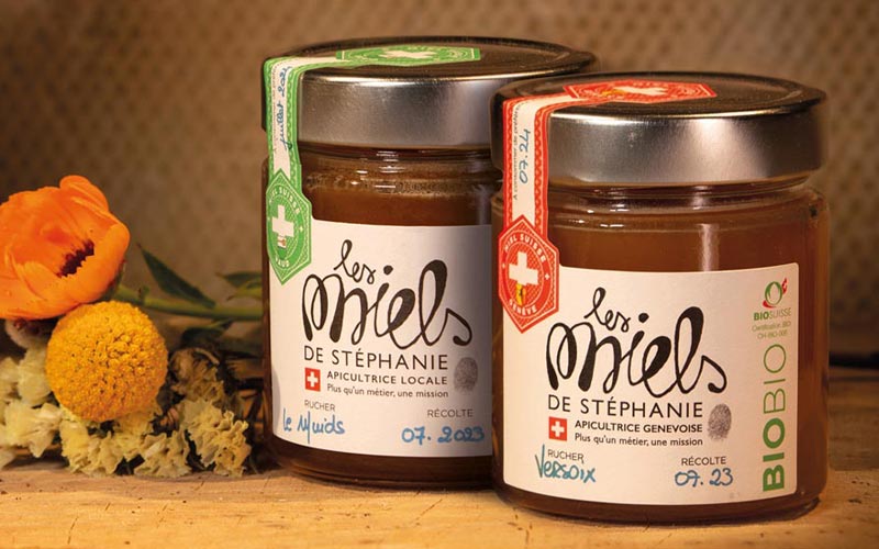 Les Miels de Stéphanie - Miel bio de fleur genevois de qualité Suisse
